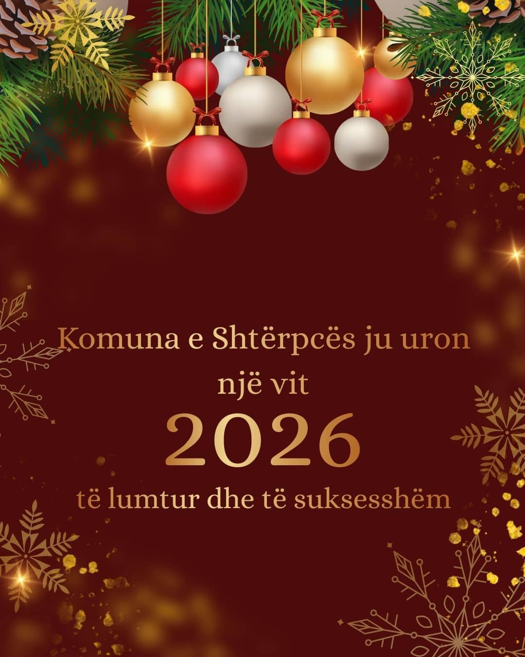KOMUNA E SHTERPCES JU URON NJE VIT 2026 TE LUMTUR DHE TE SUKSESSHEM